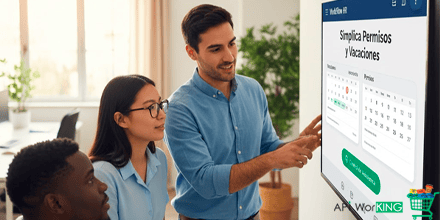 Simplifica permisos y vacaciones con un control de asistencia